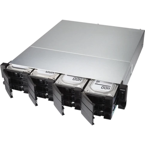 Сетевое хранилище без дисков/ Enterprise QNAP TS-h1283XU-RP-E2236-32G фото 5