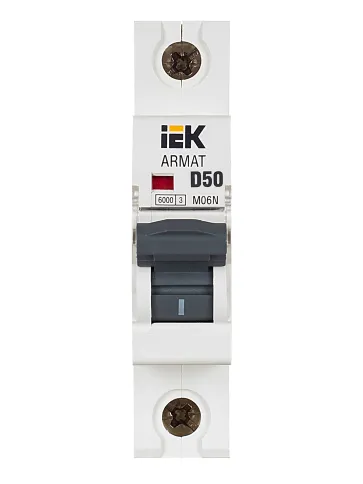 ARMAT Авт. выкл. M06N 1P D 50А IEK фото 9