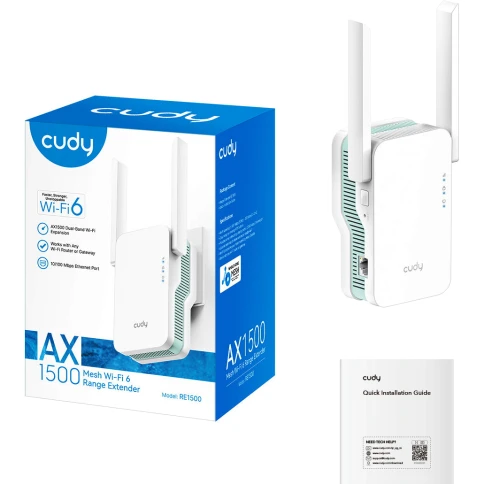 Усилитель Wi-Fi/ AX1500 Wi-Fi 6 Mesh Repeater фото 5