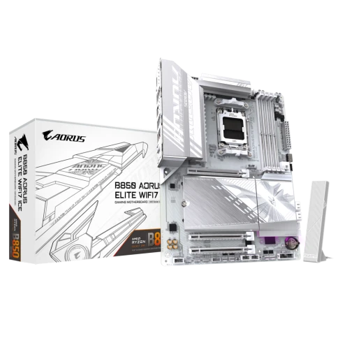 GIGABYTE B850 AORUS ELITE WF7 ICE фото 1