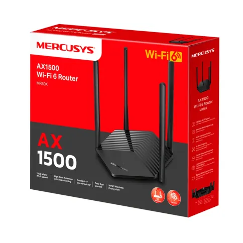 Маршрутизатор/ AX1500 Dual-Band Wi-Fi 6 Router фото 3