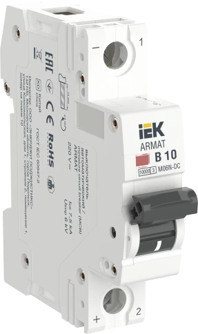 ARMAT Авт. выкл. M06N 1P B 10А IEK фото 11