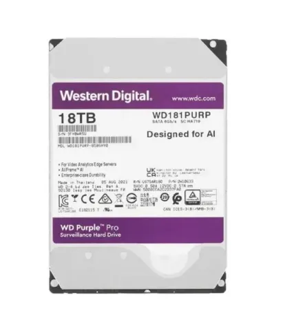 WD Purple Pro WD181PURP фото 2