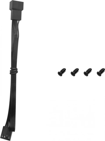 Вентилятор для корпуса Deepcool FT12 120х120x25 черный 4-pin 32дБ (R-FT12-BKWPN1-G)... фото 5