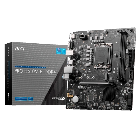 Материнская плата/ MB MSI INTEL H610 s1700, 2xDDR5(96GB), D-SUB/HDMI 1 фото 1