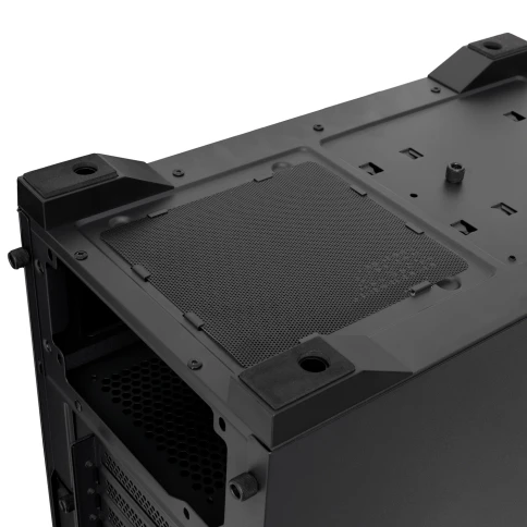 Корпус без блока питания/ Case HSPD M520, Mesh Mid Tower, Black, slide фото 9