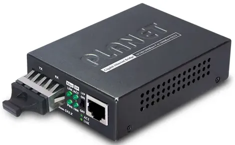 GT-802S медиа конвертер/ 10/100/1000Base-T to 1000Base-LX Gigabit Conv фото 1