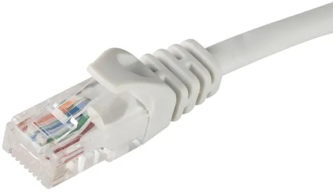 ITK RJ45(m) - RJ45(m) Cat. 5e U/UTP LSZH 1.5м серый фото 3