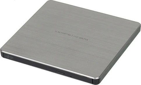 Оптический привод/ LG DVD-RW ext. Silver Slim Ret. USB2.0 (3.0... фото 2