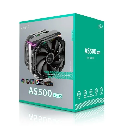 Вентилятор Deepcool AS500 PLUS RTL {6} (727071) (Height 164mm, 6mm... фото 10