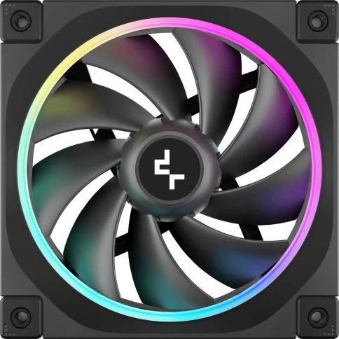 Вентилятор для корпуса Deepcool FL12 ARGB 120х120x25 черный 4-pin 32дБ... фото 1