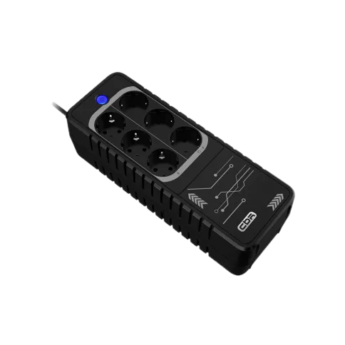 Резевный ИБП в плоском корпусе "Brick"/ ИБП CBR [LGT-650H-6F-LDB] Offl фото 1