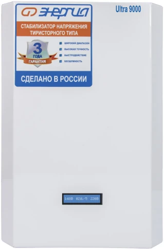 Стабилизатор ЭНЕРГИЯ  9 000 ВА серии Ultra/ Stabilizer ENERGY 9,000 VA фото 5