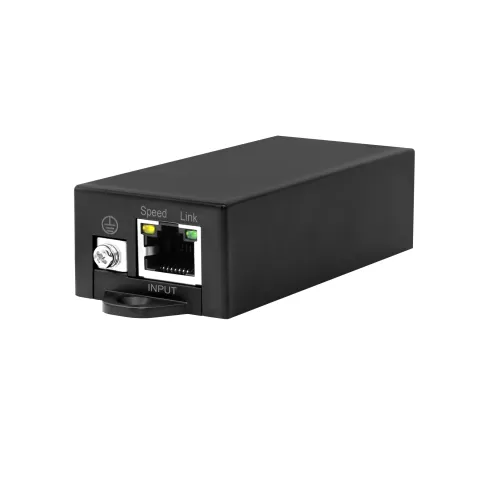 PoE удлинитель/ PoE удлинитель Fast Ethernet до 250м на 1 порт. Порты фото 2