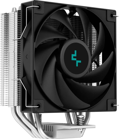Кулер Deepcool AG400 Soc-AM5/AM4/1200/1700/1851 серебристый/черный 4-pin 18-31.6dB Al+Cu 220W 614gr... фото 2