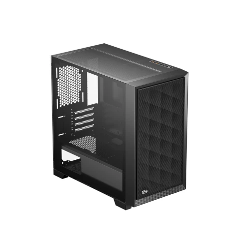 Корпус без блока питания/ Case PCCooler C3D310 BK, Mini-Tower, TG, Mes фото 2