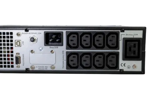 ИБП Systeme Electric SRTSE2000RTXLIG2 — 2 кВА / 2 кВт, онлайн, 2U, 8×C13 + 1×C19, возможность подключения внешних батарей фото 10