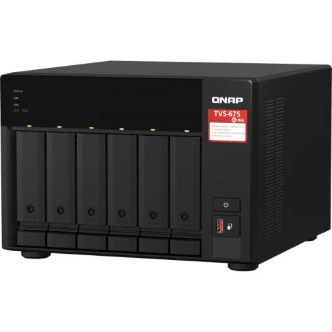 Сетевое хранилище без дисков/ SMB QNAP TVS-675-8G NAS, 6-tray w/o HDD, фото 5