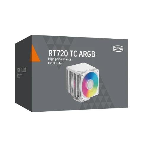 PCCooler CPU Cooler RT720 TC ARGB WH WHITE фото 7