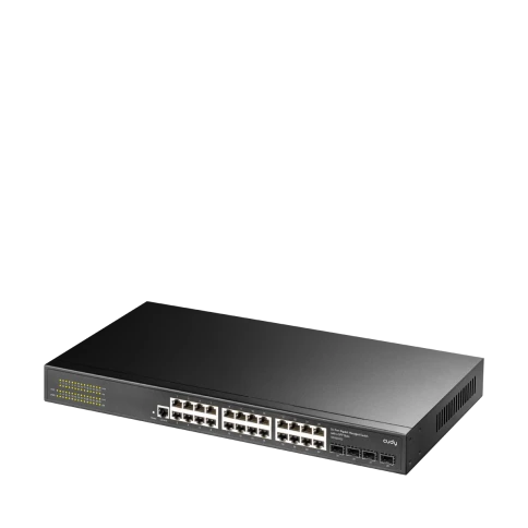 Коммутатор/ 24-Port Layer 2 Managed Gigabit Switch with 4 Gigabit... фото 1