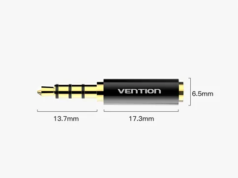 Vention micro jack 2.5 mm (f) - mini jack 3.5 mm (m) фото 3