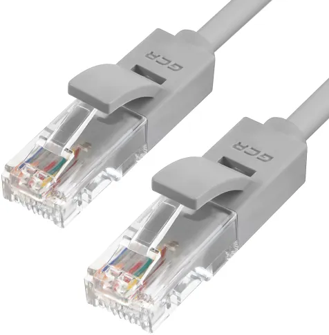 Greenconnect RJ45(m) - RJ45(m) Cat. 5e U/UTP PVC 1.5м серый фото 2