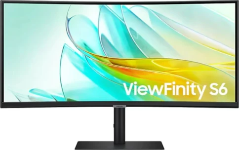Монитор Samsung S34C650UAI/ Samsung S34C650UAI 34"curved (R=1000 mm) VA monitor, 3440x1440, 5ms, 100Hz, 350 cd/m2, MEGA DCR(static 3000:1), 178°/178°, speakers 5Wx2, HDMI, DP, USB3.0x3; USB-C (90 Вт), HAS, PiP/PBP, Game mode, Ethernet (LAN), HDR10; s фото 1