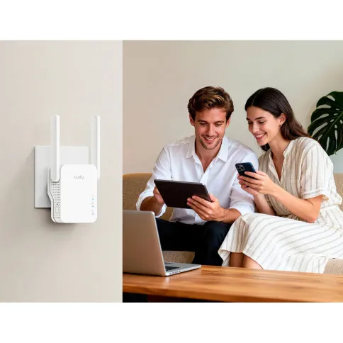 Усилитель Wi-Fi/ N300 Wi-Fi Mesh Repeater, AP mode,  300Mbps at 2.4GHz фото 7