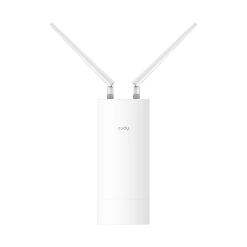 Точка доступа/ AC1200 WiFi Outdoor Access Point, Repeater, 867Mbps at 5GHz + 300Mbps at 2.4GHz, 1 x 100Mbps RJ45, 2 Detachable Antennas, 24V passive PoE, IP65 Waterproof, lightning protection, passive PoE adapter included, -20 ~ 60? Operating Temperature, фото 2