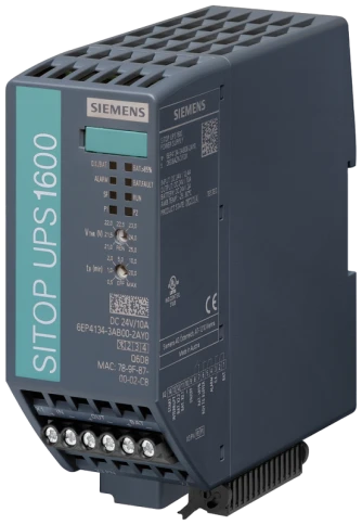 SITOP UPS1600 10A ETHERNET/ PROFINET БЛОК БЕСПЕРЕБОЙНОГО ЭЛЕКТРОПИТАНИЯ С ETHERNET/ PROFINET- ИНТЕРФЕЙСОМ ВХОД: DC 24 V ВЫХОД: DC 24 V/10 A фото 1