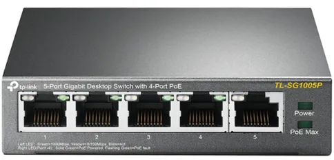 TP-Link TL-SG1005P фото 1