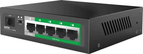 Коммутатор/ Коммутатор Netis P106GC (L2) 5x1Гбит/с 1SFP 4PoE 60W неуправляемый фото 1