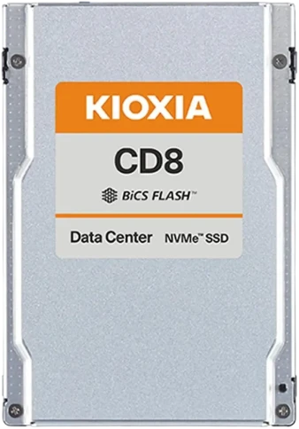 Серверный твердотельный накопитель/ KIOXIA SSD CD8-R, 3840GB, U.2(2.5" фото 1