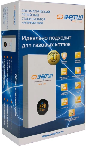 Стабилизатор  АРС-  500  ЭНЕРГИЯ  для котлов +/-4%/ Stabilizer ARS-500 фото 7