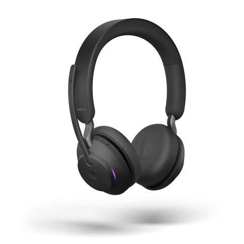 Гарнитура беспроводная/ Jabra Evolve2 65, Link380c MS Stereo Stand Bla фото 2
