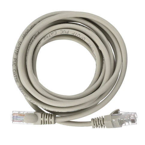 Патч-корд/ Патч-корд GoPower RJ-45 (m)-RJ-45 (m) 3.0м кат.5е ПВХ 26AWG CCA серый в пакете (1/100) фото 2