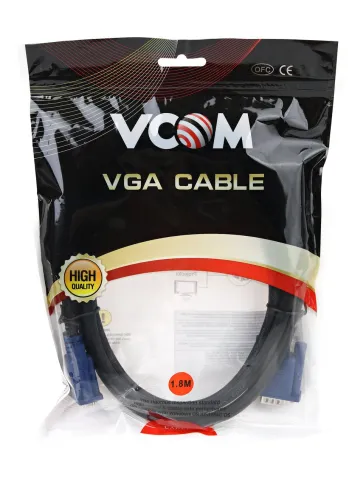 VCOM VGA (m) - VGA (f) 1.8м фото 3