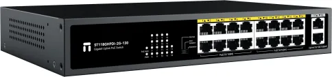 Коммутатор/ 16FE PoE+2GE Uplink PoE Switch фото 2