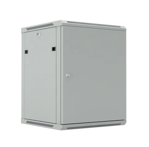 Шкаф настенный телекоммуникационный 19", 12U, 650x600x600мм, дверь мет фото 1