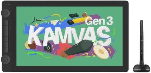 Хайон (Huion) KAMVAS 16 Gen 3 Black фото 1