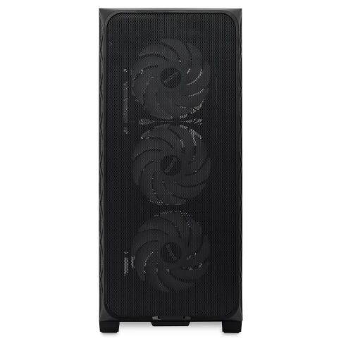 Корпус без блока питания/ Case HSPD M521, Mesh Mid Tower, Black, slide фото 4