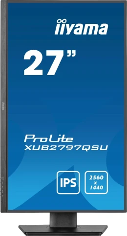 Монитор Iiyama 27" ProLite XUB2797QSU-B2 черный IPS LED 1ms 16:9 HDMI фото 7