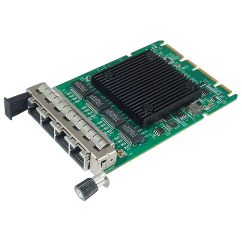 Сетевая карта/ 1G Quad Port RJ45 OCP3.0 Ethernet Adapter with Intel I3 фото 1