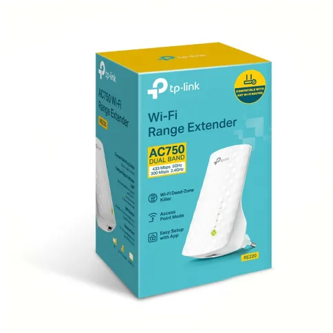Усилитель Wi-Fi/ AC750 OneMeshTM WiFi Range Extender, 300Mbps at 2.4G фото 10