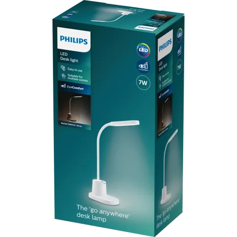 Настольная лампа Philips/ Настольная лампа Bucket DSK214 PT 7W 40K W U фото 2