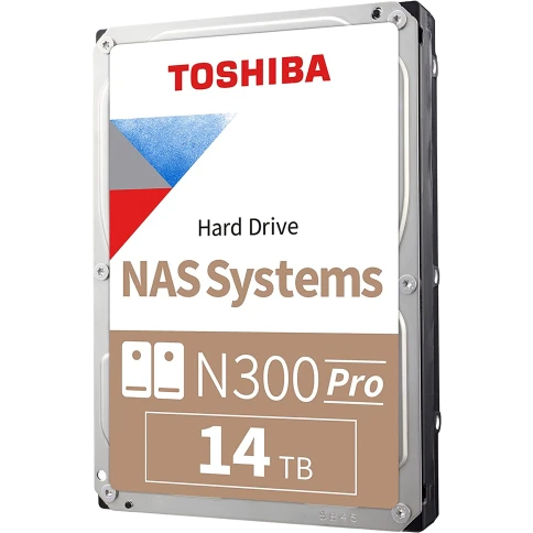 Жесткий диск/ HDD Toshiba N300 NAS PRO SATA3 3.5" 14TB... фото 1