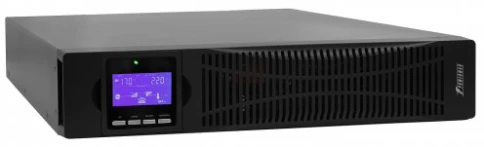 ИБП POWERMAN Online 2000 RT, LCD, двойного преобразования, 2000ВА, 1800Вт, 8 розеток IEC 60320 C13, защита от КЗ, импульсных всплесков сети, перегрузки, разряда и перезаряда батареи. RJ11 / RJ45, USB, RS232, SNMP, EPO. Сертификаты: ISO 9001, ЕАС. Габариты фото 4