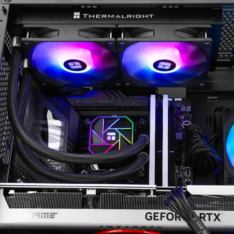 Thermalright Aqua Elite Black 240 ARGB V3  A-ELITE-BL-240-ARGB фото 9