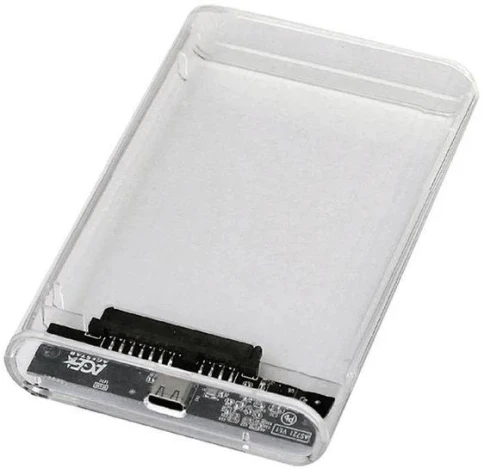 Внешний корпус для HDD/SSD AgeStar 3UB2P6C SATA III USB3.0 пластик... фото 4