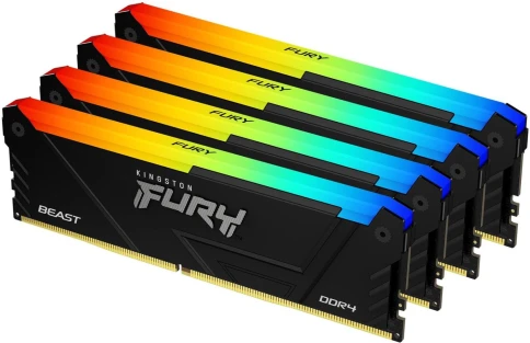 Память оперативная/ Kingston 32GB 3600MT/s DDR4 CL17 DIMM (Kit of 4) F фото 2